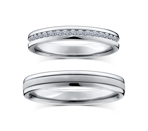 美しさにこだわったラザール ダイヤモンドの結婚指輪